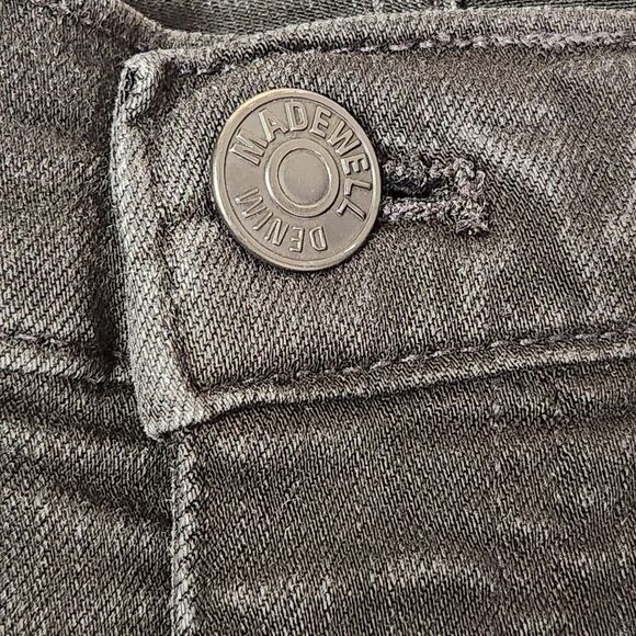 Madewell Roadtripper Bennet Black Skinny Jeans Women's Size 25 - Picture 7 of 8